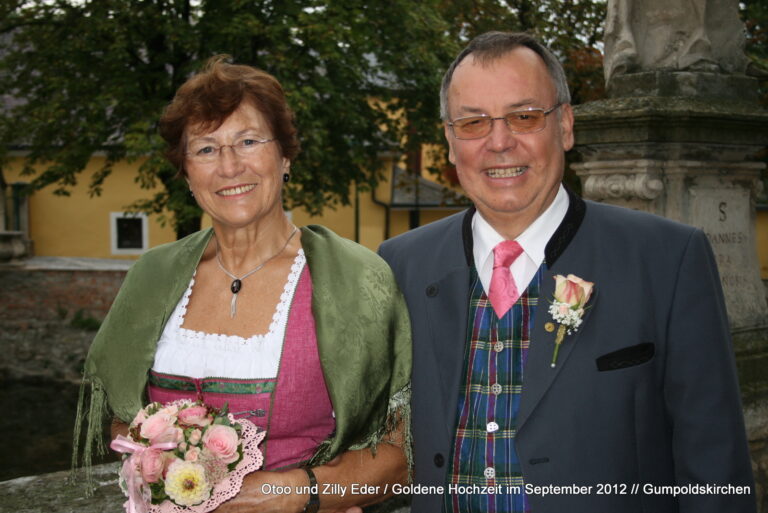 Goldene Hochzeit für Otto und Zilly Eder