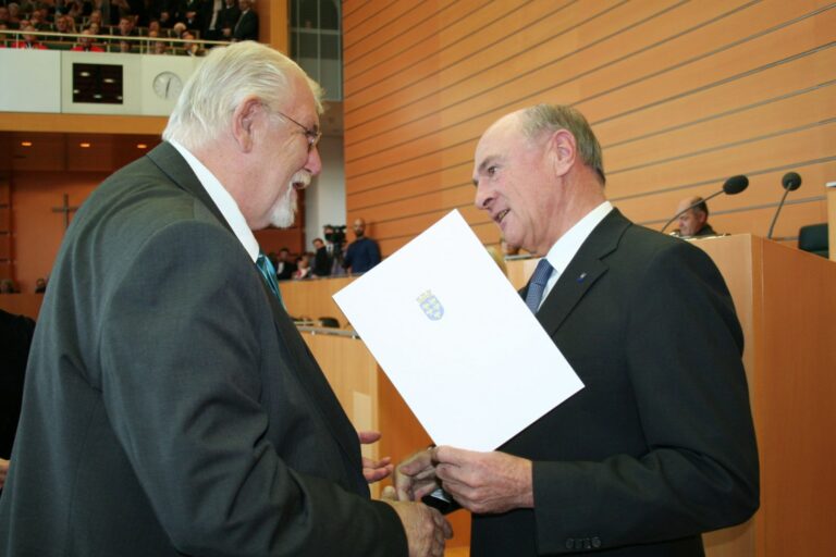 Ehrung Horst Biegler
