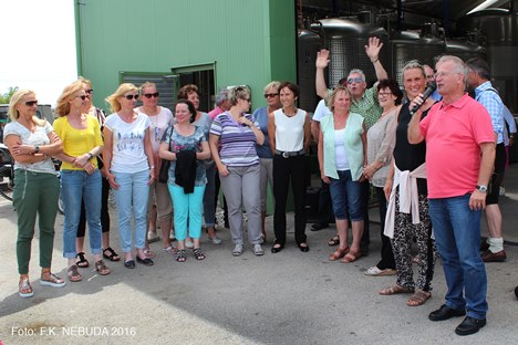 Frantschacher Freunde besuchen Gumpoldskirchen