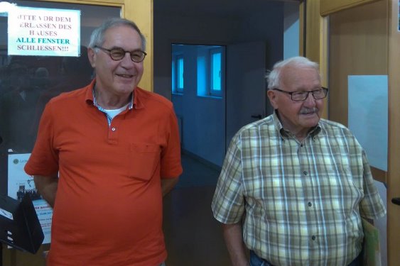Helmut Breslmayr 70er und Alois Zahrl 85er