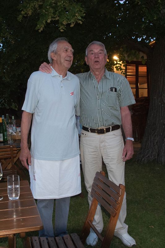 Geburtstage von Gerhard Pinter und Josef Fözö
