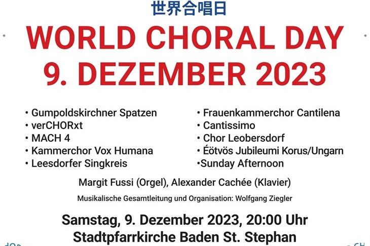 World Choral Day 2023