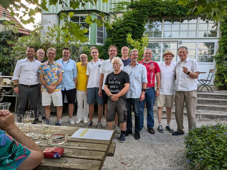 Letze Probe vor der Sommerpause und Abschlussheuriger